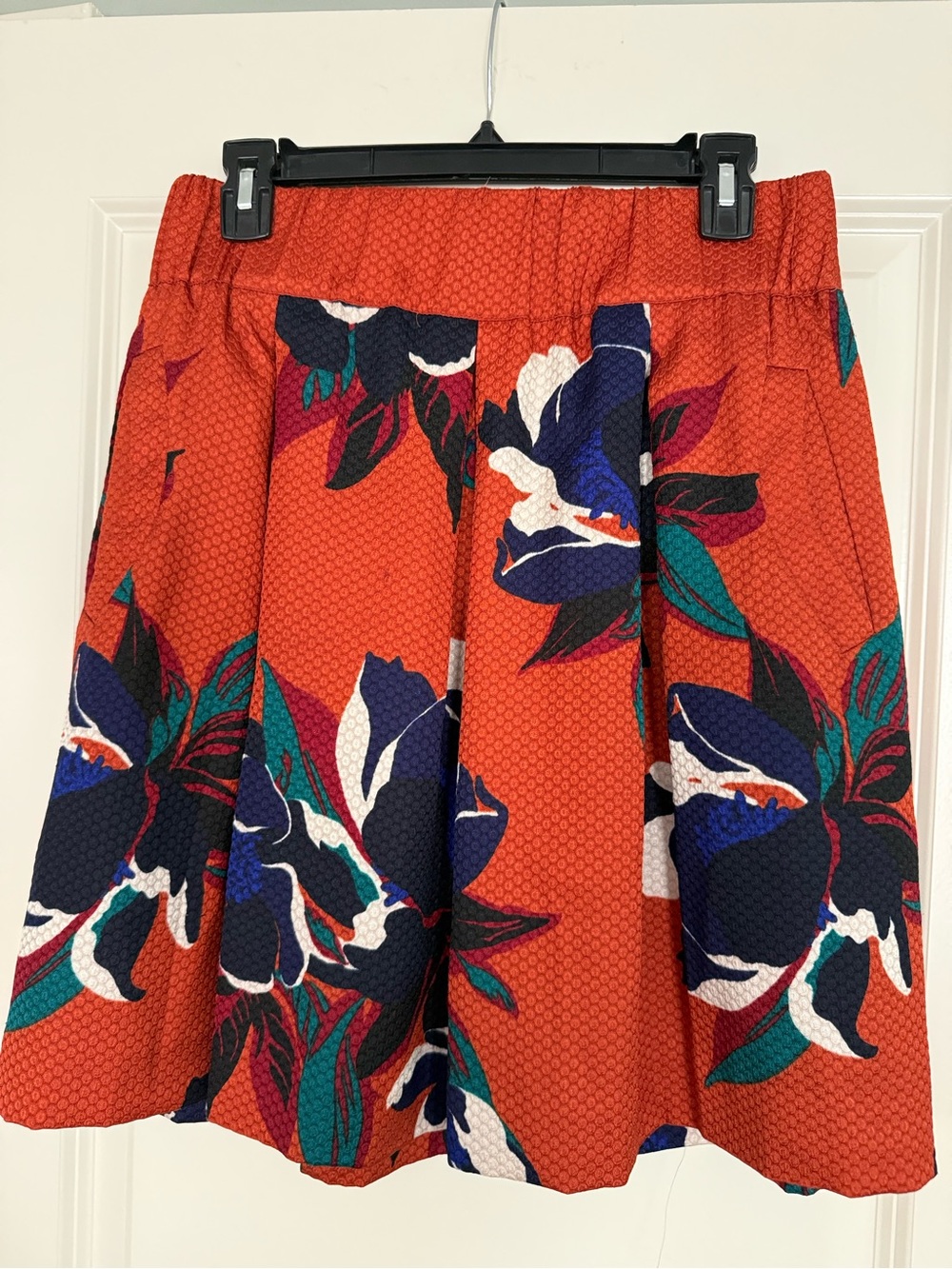 Maeve Rust-Orange Satin Lining